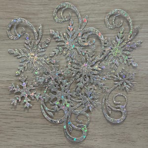 Snowflake Die Cuts - Holographic