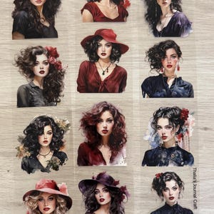 Bonecas Glamour | Fita PET com revestimento UV localizado de 100 cm | Thalia's Journal Craft