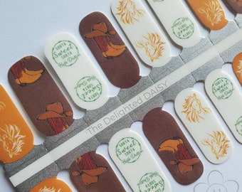 Cowgirl Nail Wraps: Western Nail Art Stickers
