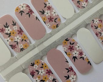 Summer Love Nail Wraps: Easy DIY Nail Art Stickers