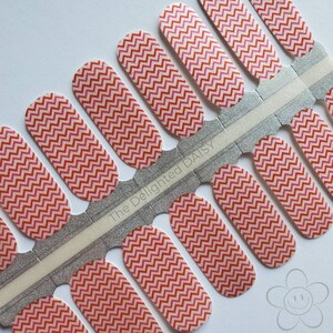 Nail Wraps Sweetheart Chevron: Nail Art fai da te facile