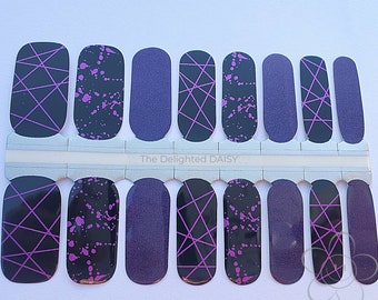 Cast A Spell Witch Halloween Nail Wraps, Nail Stickers, Nail Art
