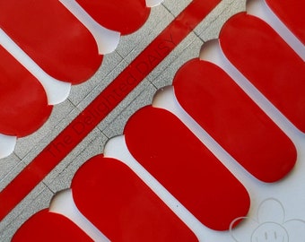The Lady In Red Nail Wraps: Ungiftige Nail Art Stickers