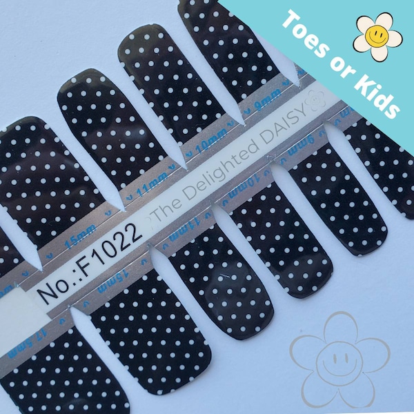 Toe Nail Sticker Etsy
