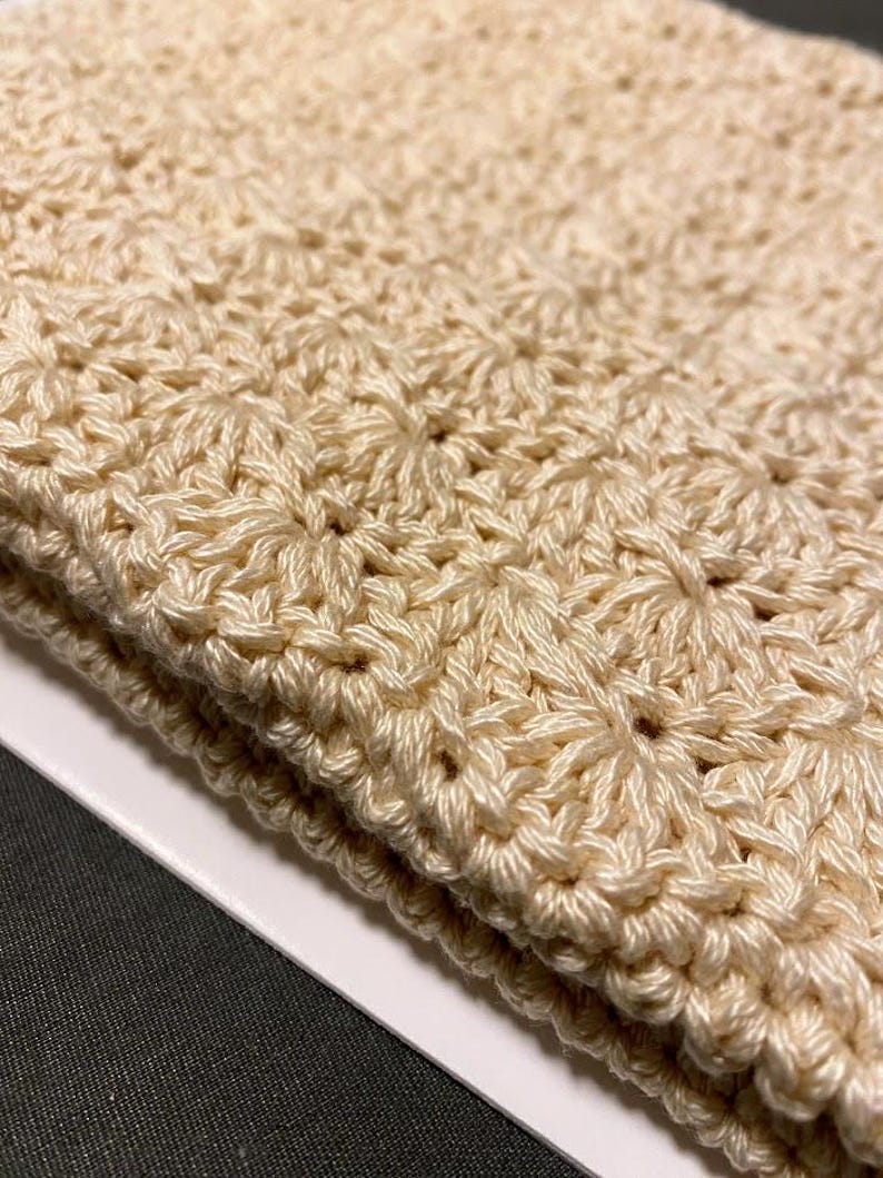Crochet Bible Cover – Shell-Stitch Pattern, Handmade, Cotton, Customizable, Variety of Colours afbeelding 19