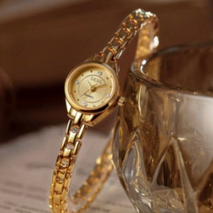 gold vintage watches
