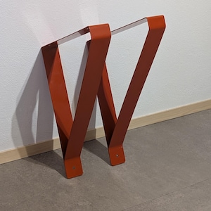 2 metal shelf supports Retro Vintage