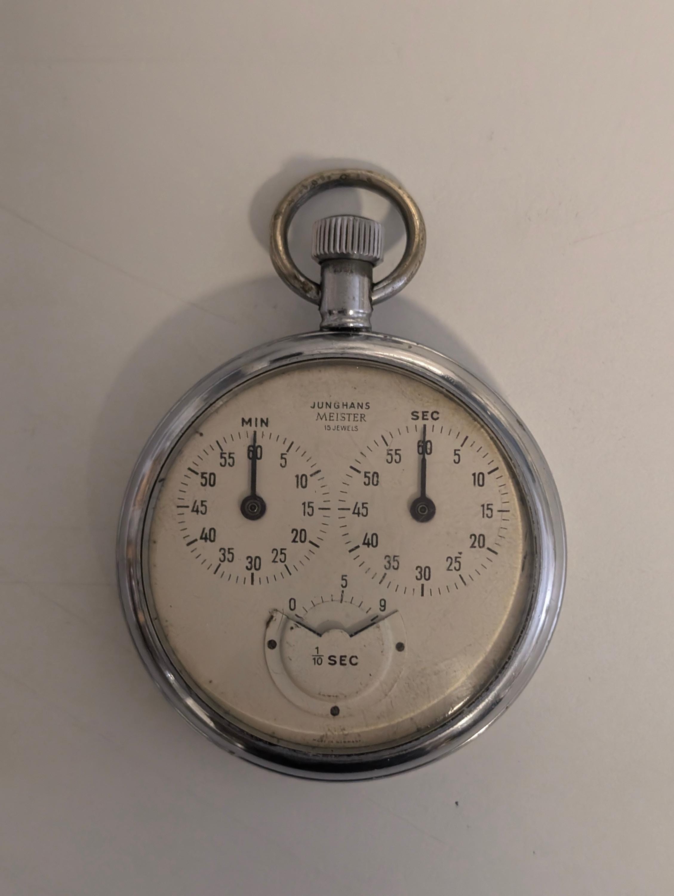 Junghans Meister Stoppuhr Vintage