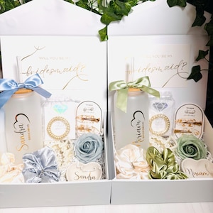 Bridesmaid proposal box, Maid of honor proposal, flower girl proposal, bridal party proposals, personalized bridesmaid gifts
