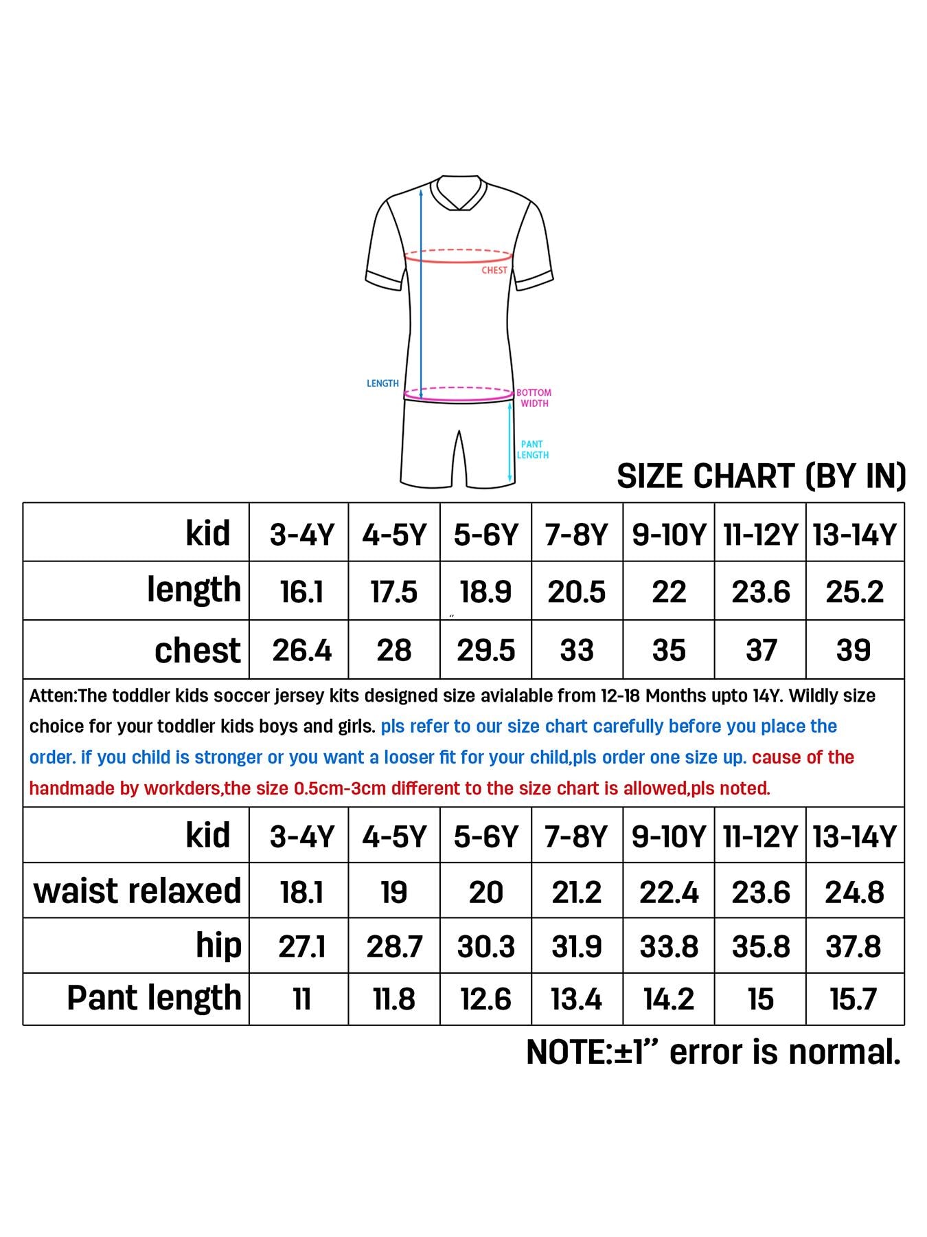 Lotto ユーゴスラビア代表　ユニフォーム　キッズサイズ Custom Honduras Soccer Jersey and Shorts Set, Kids Personalized