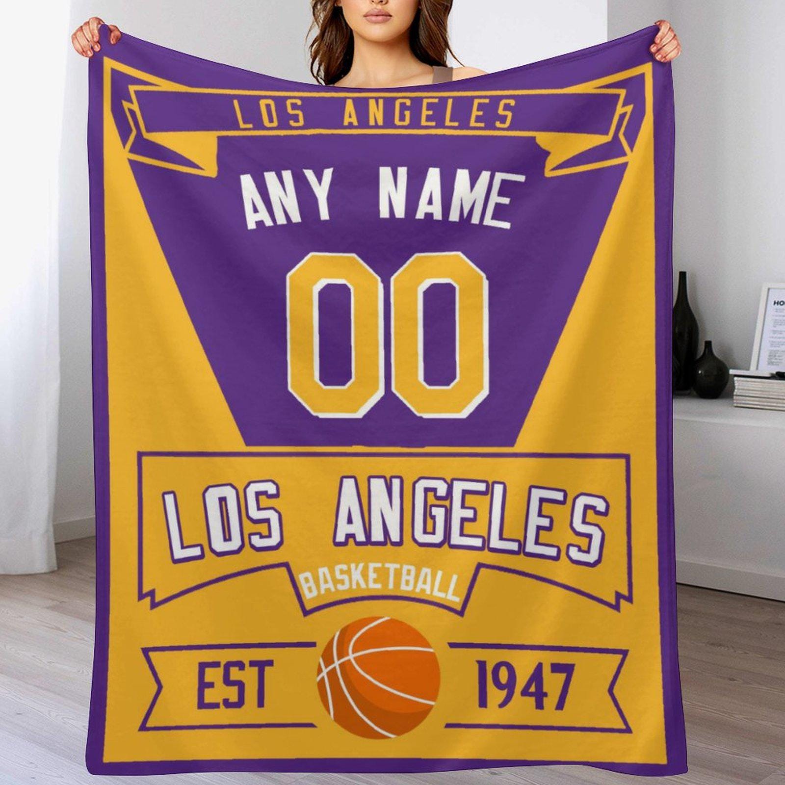 Lakers blanket - Etsy 日本