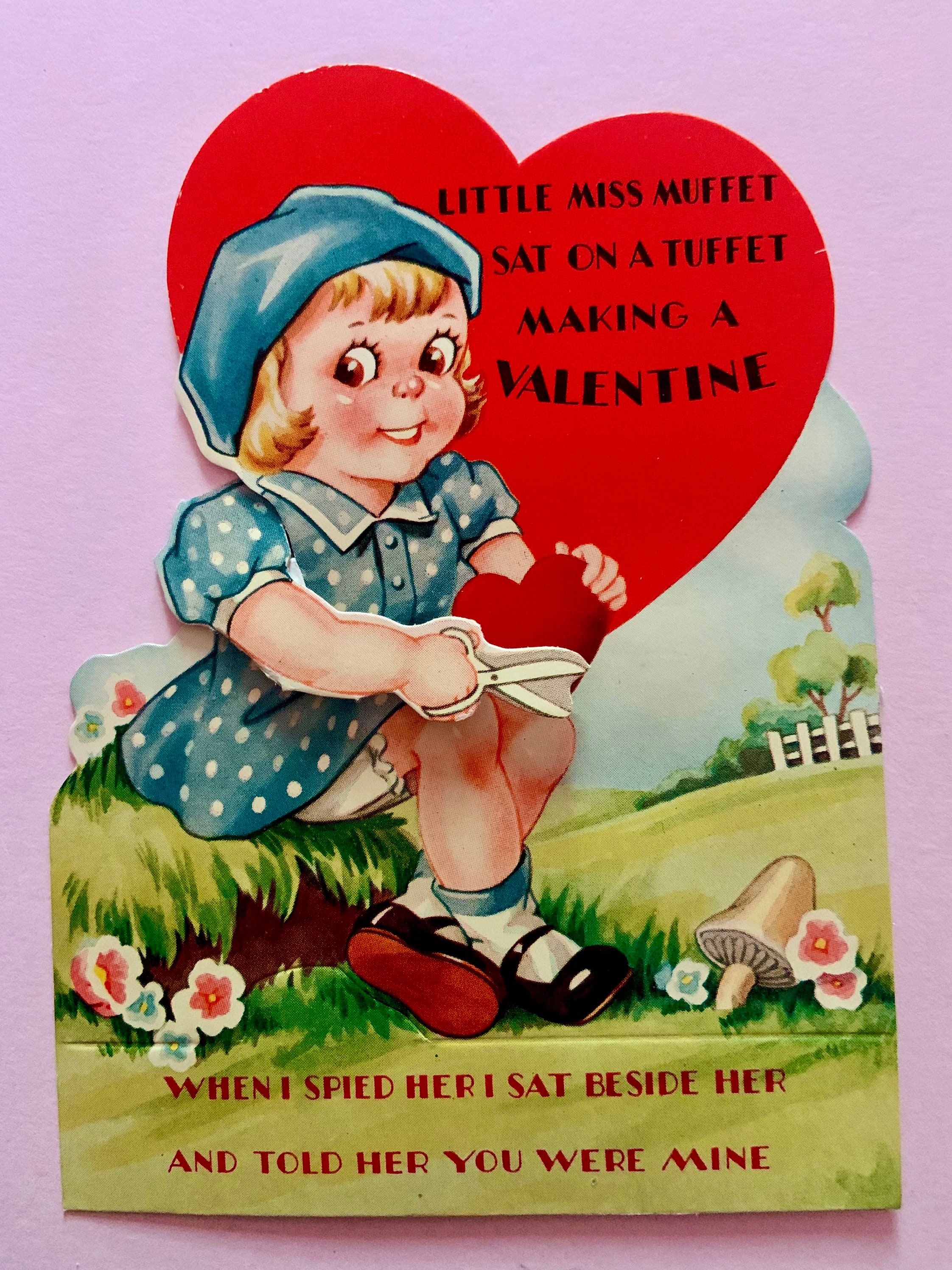 Interactive Vintage Valentines – Rose Mille, Vintage Valentines Cards 
