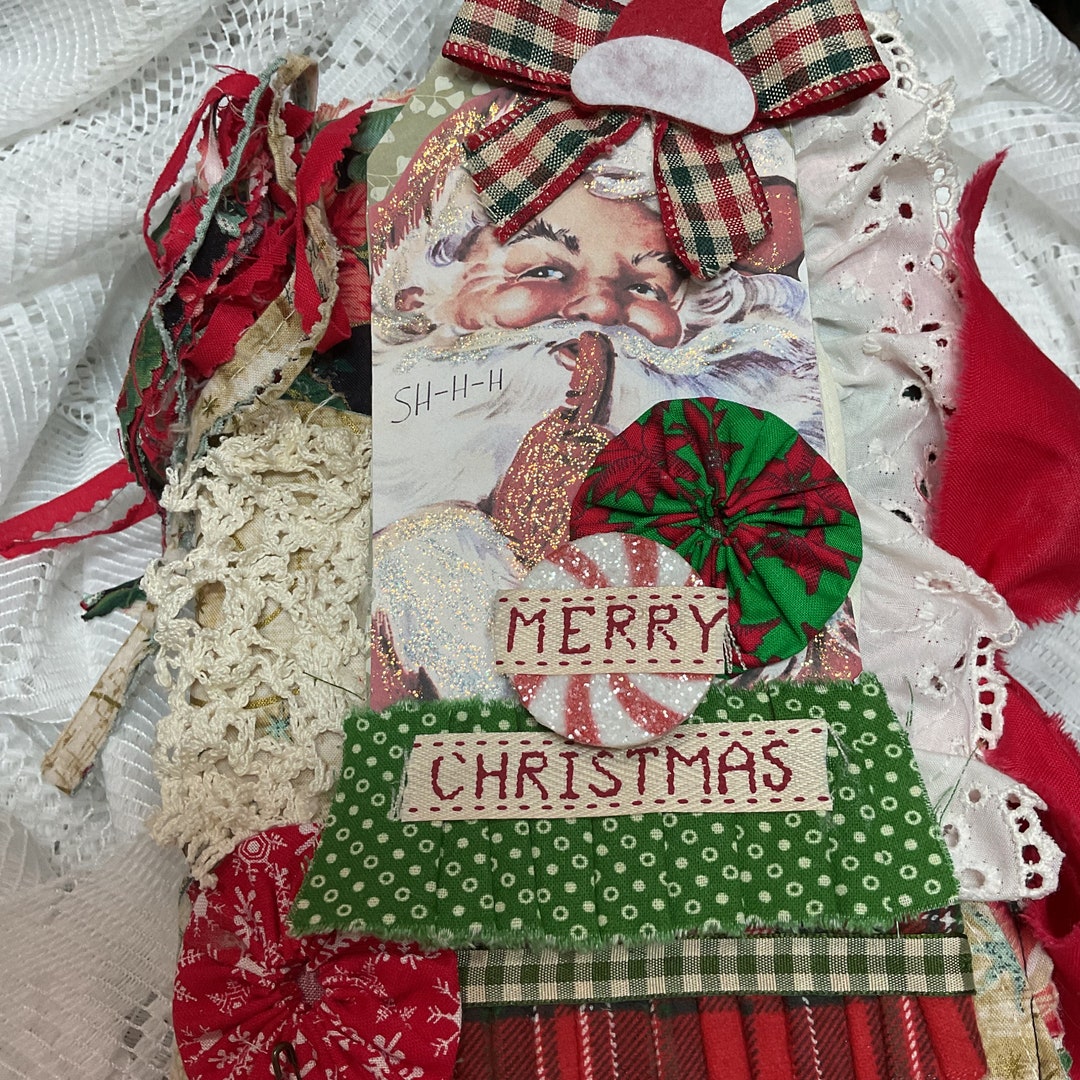 Christmas Journal, Traditional Christmas Journal, Sewn Signature ...