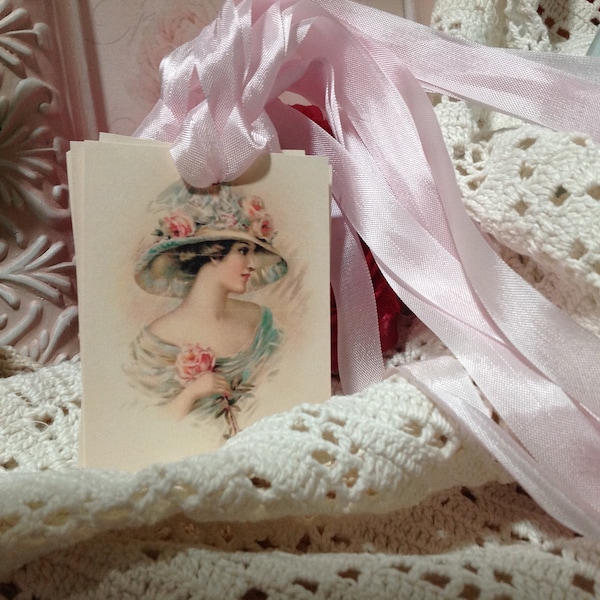 Beautiful Victorian lady TAGS