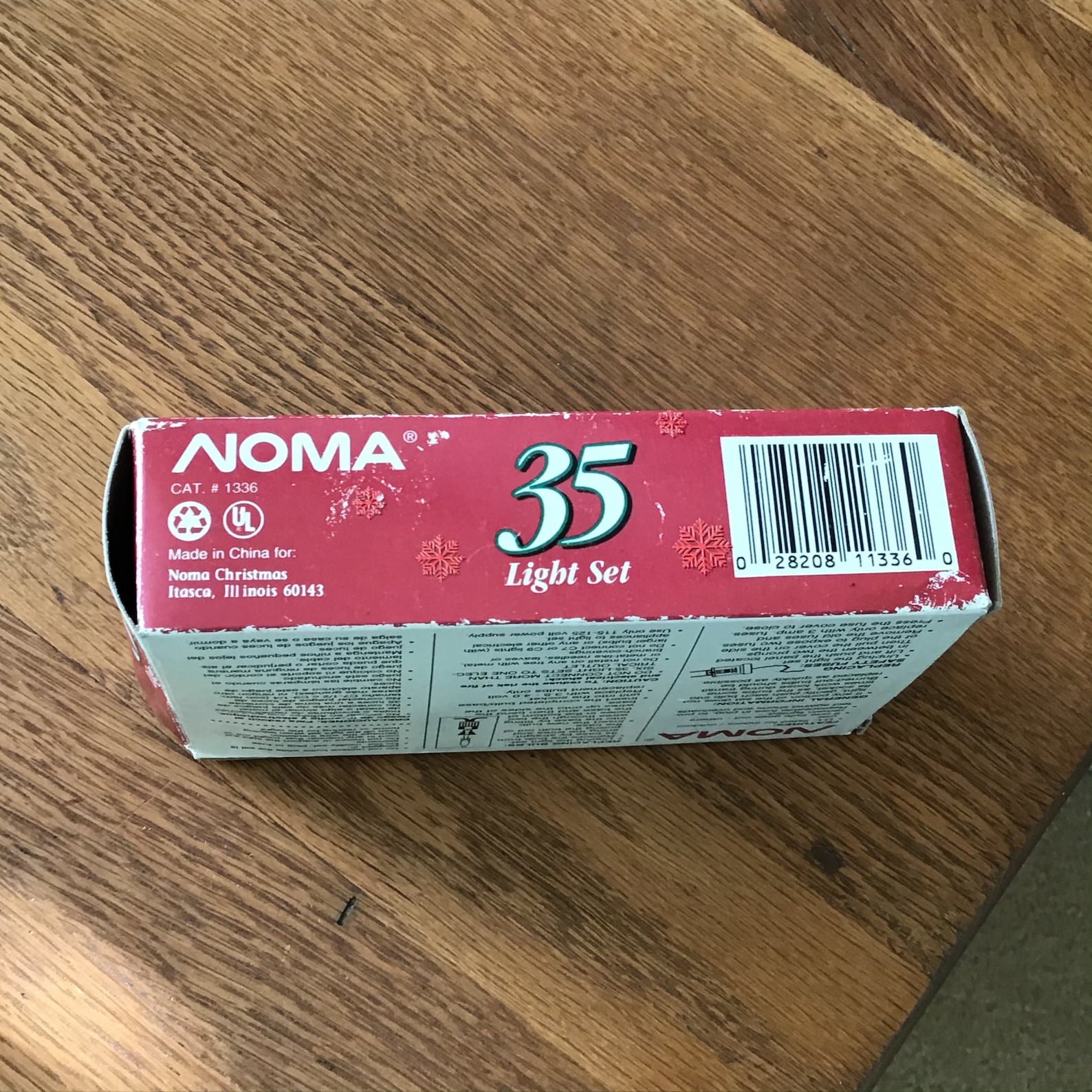 Santa christmas scene light box ornment Vintage Christmas Christmas Lights New In The Box Vintage | Etsy