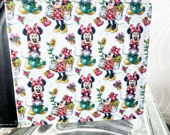 Minnie Mouse Garden Wallet, Disney Card Holder
