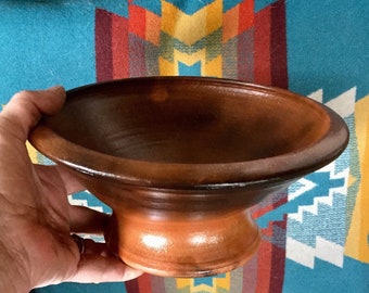 Custom Raven Nest Blessing Bowl of Mica Clay from New Mexico