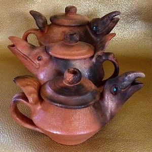 Custom Raven Cacao-Teapot