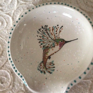 Taos Hummingbird Spoon Rest image 2