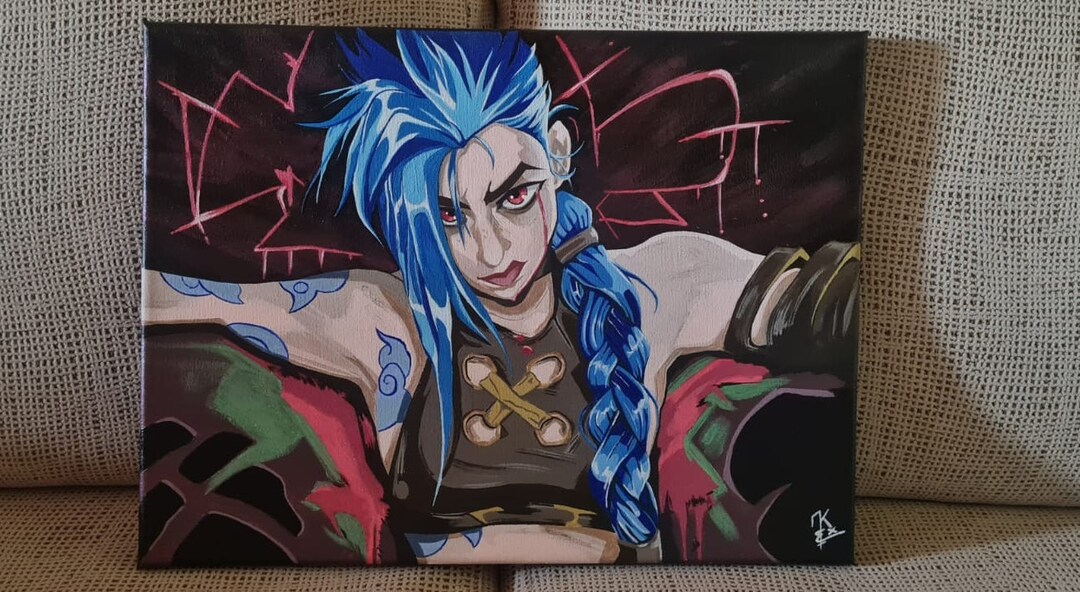 JINX Canvas by Hand - Etsy