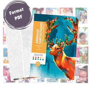 Colorir por Números PDF para Imprimir – 100 Páginas de Colorir Mistério para Adultos e Crianças