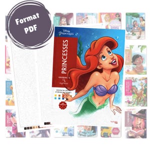 Coloriage mystère à imprimer – Livre PDF 100 pages – Activité zen pour adultes/enfants