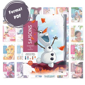 Coloriage mystère à imprimer – Livre PDF 100 pages – Activité zen pour adultes/enfants