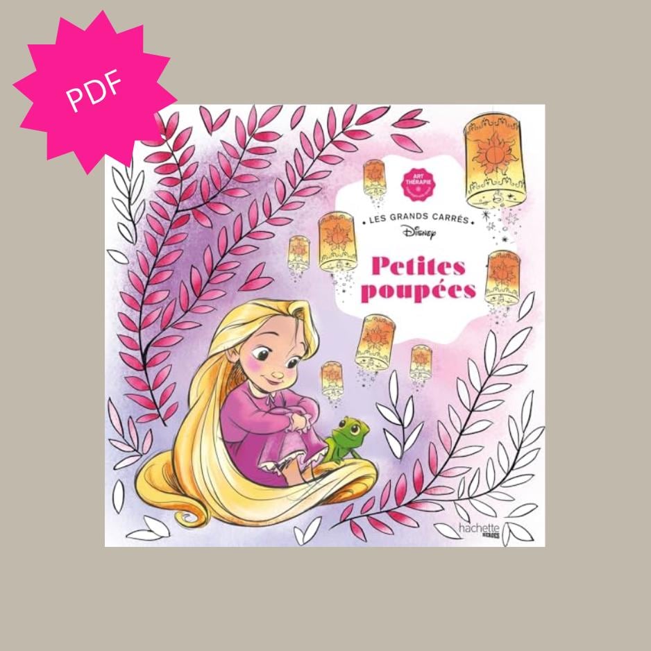 Coloring Book / Printable PDF / Digital Download / Stress Relief Art