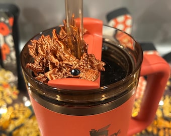 Autumn Tadling Stanley Straw Topper