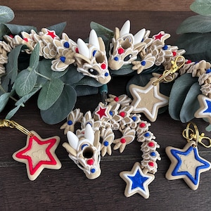 NEW! July Sugar Cookie Dragon Stanley Topper and Keychain