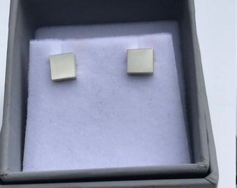 Square Stud Earrings