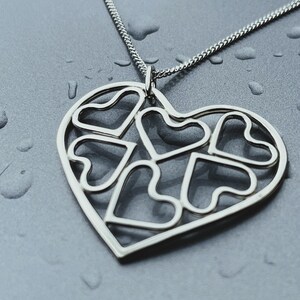 Hearts Within Heart Pendant