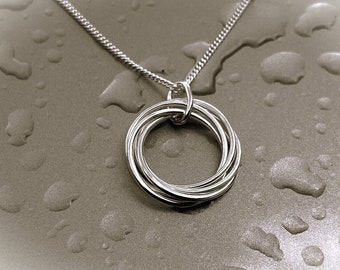 Multi Russian Sterling Silver Pendant