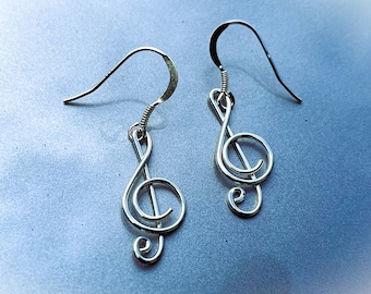 Treble Cleff Earrings