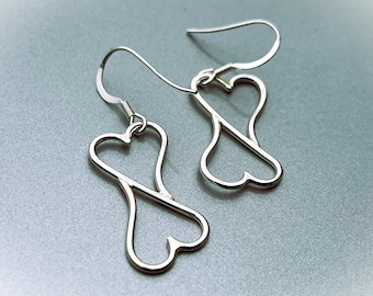 Hearts in Tandum Earrings