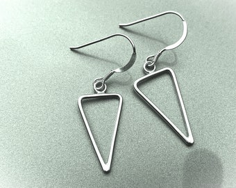 Triangular Drop Earrings