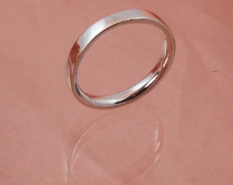 3mm Reverse D Section Ring