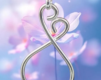 Handcrafted Sterling Silver Mother and Child Pendant with Curb Chain - Symbol of Eternal Love and Connection