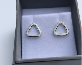 Triangular Stud Earrings