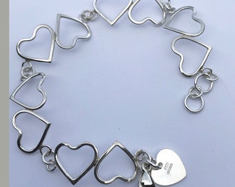 Paired Heart Bracelet