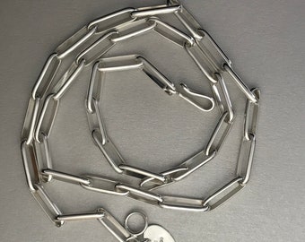 Traditional Native American Sterling Silver Chain