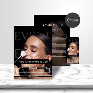 Event Flyer Templates Networking Flyer Design Editable Women&#39;s Empowerment Flyer Boss Babe Conference Canva Event Flyer Business Event Flyer