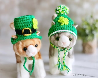 St. Patrick’s Day Pet Hat | Pet Accessories | St Paddys Day Cat Hat | Dog Hat | Small Dog Holiday Hat