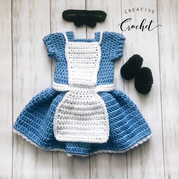 Alice in Wonderland Inspired Dress | Baby Girl  Costume