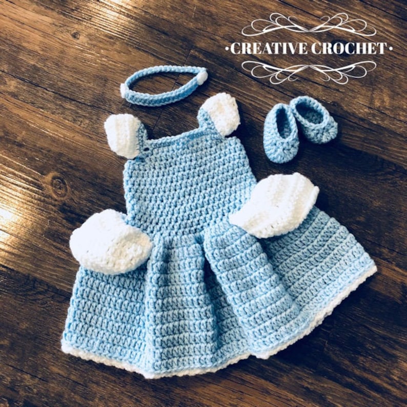 Cinderella Inspired Photo Prop Dress Baby Shower Gift