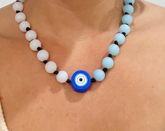 Evil Eye Nursing Necklace