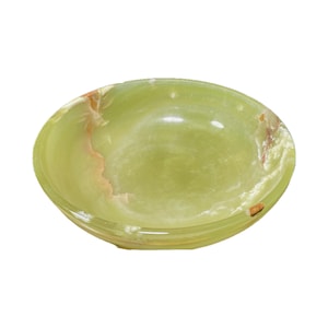 12&#39;&#39; Green Onyx Bowl, Large Onyx Decretive Bowl, Green Onyx Polished Crystal, Cleansing Bowl, Crystal Bowl