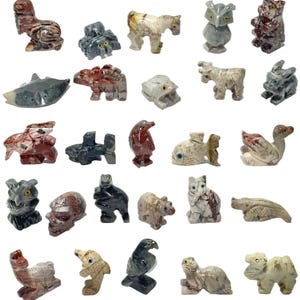 BEST SELLING Soapstone Animal Carvings | NEW Carved Soapstone Animals | Natural Stone Carvings | Soapstone from Peru | Cute Animal Carvings