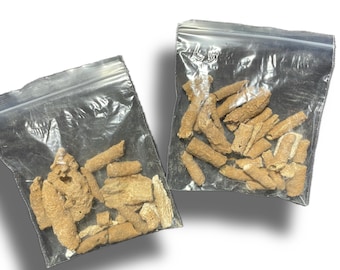 Wholesale 2oz lot Fulgurite Specimens | Raw Natural Fulgurite | Fossilized Lightning Strike | Fulgurite Specimen | Lightning Strike Stone |