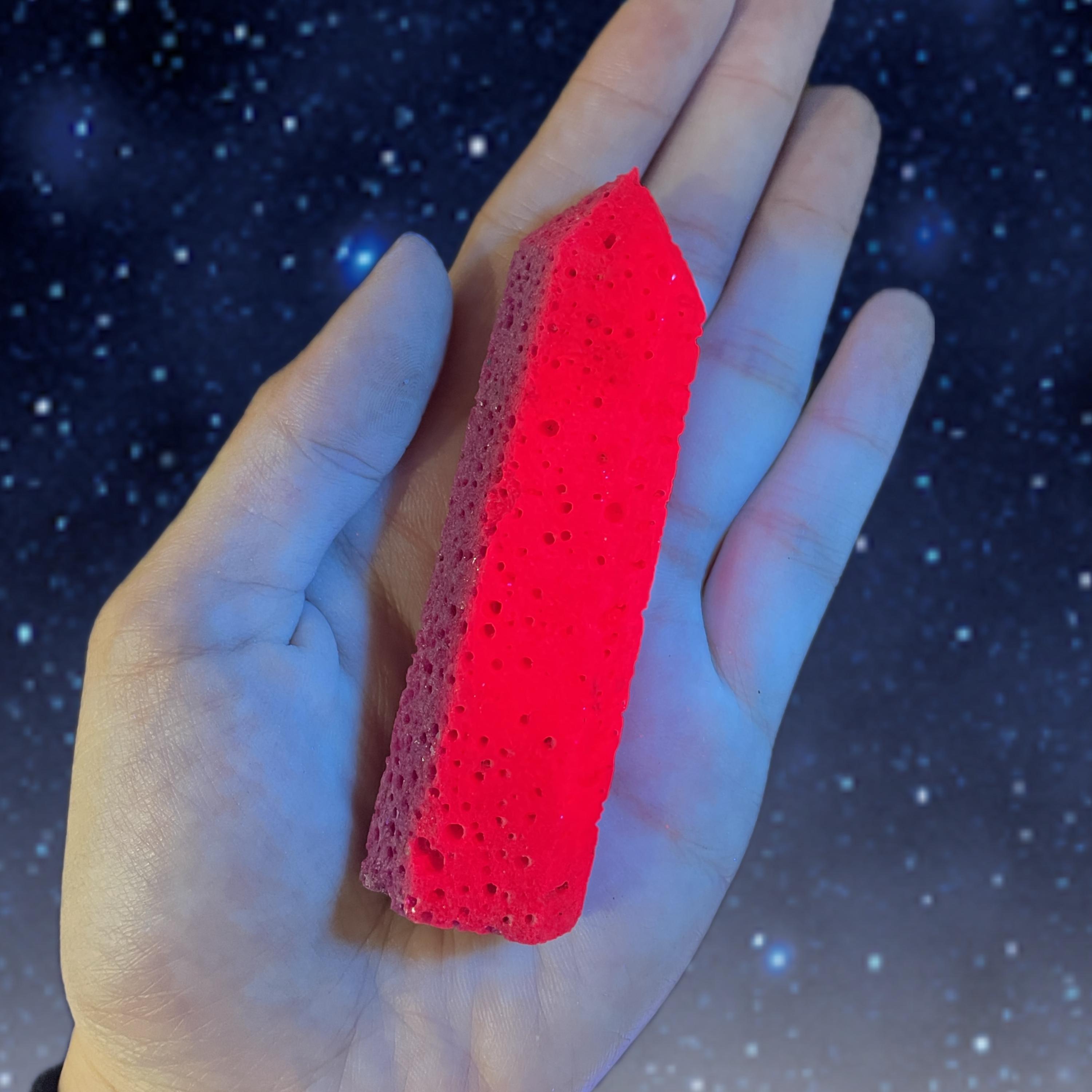 Honeycomb Ruby Tower | Lab-enhanced Crystal Point | Crystals for ...
